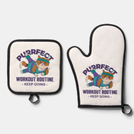 Set De Manoplas Gato de entrenamiento caprichoso