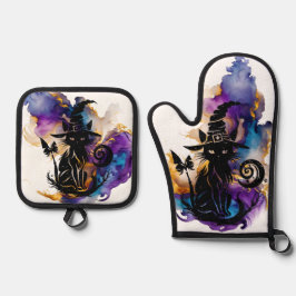 Set De Manoplas Gato místico