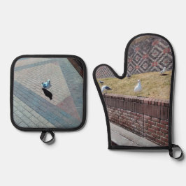 Set De Manoplas Gaviotas