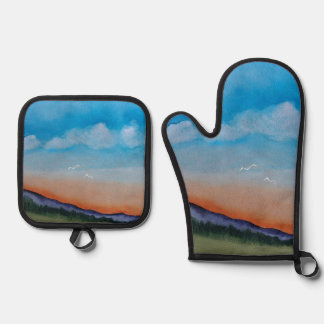 Set De Manoplas Graceful Gloing Hills