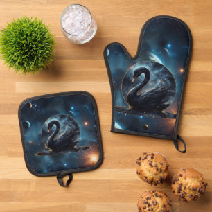 Set De Manoplas Gracia galáctica: El Cisne Negro.