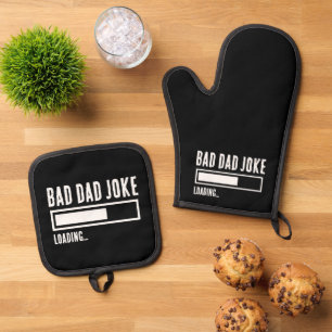 Set De Manoplas Graciosa carga de Chiste de papá malo
