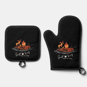 Set De Manoplas Gracioso chef Grill King