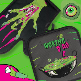 Set De Manoplas Gracioso, el "papá cocinero", el bollo muerto