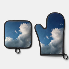 Set De Manoplas Gran esquina de nubes