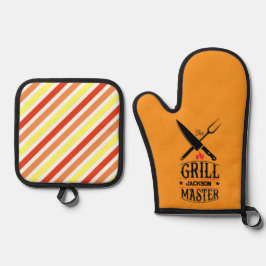 Set De Manoplas Grill Master