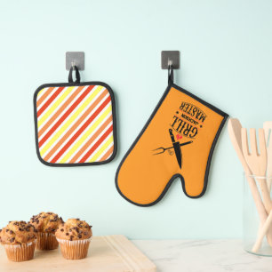 Set De Manoplas Grill Master