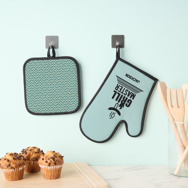 Set De Manoplas Grill Master (Insitu (colgante))