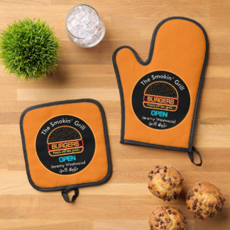Set De Manoplas Grillmaster Grilling BBQ