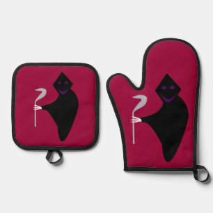 Set De Manoplas Grim Reaper Halloween