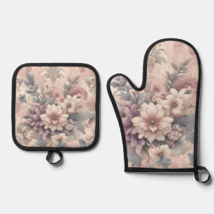 Set De Manoplas Guantes de cuerdas florales