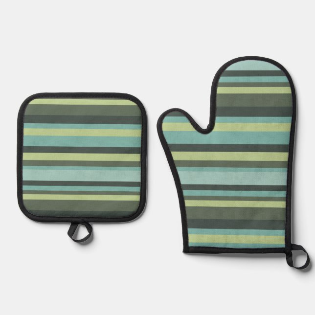 Set De Manoplas Guantes de horno y agarraderas (Anverso)