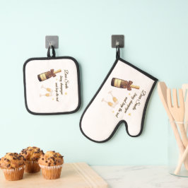 Set De Manoplas Guantes de horno y agarraderas