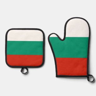 Set De Manoplas Guantes de horno y protectores de olla, bandera de