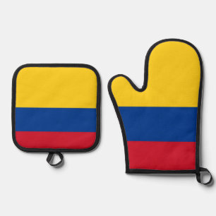 Set De Manoplas Guantes de horno y protectores de olla, bandera de