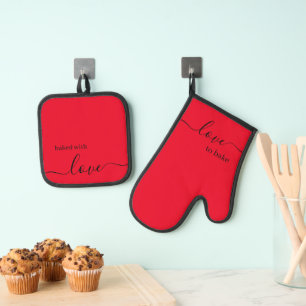 Set De Manoplas Guantes de horno y protectores de olla - Me encant