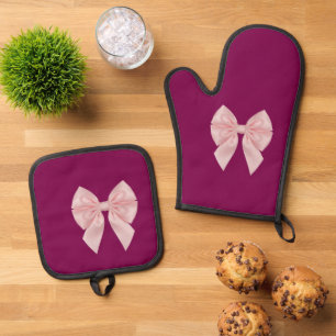 Set De Manoplas Guantes para horno y agarraderas