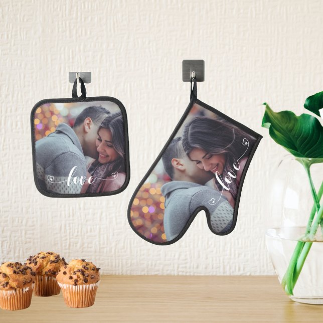 Set De Manoplas Guión de amor de regalo de foto (Subido por el creador)