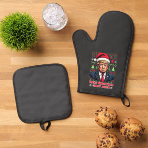 Set De Manoplas Hacer a los Navidades grandes de nuevo feas navida