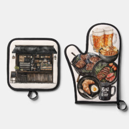 Set De Manoplas Happy Father's Day