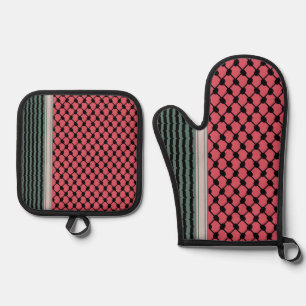 Set De Manoplas Hatta Keffiyeh Kufiya Folk