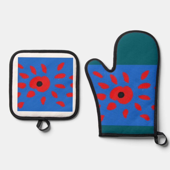 Set De Manoplas Hello Poppy (Anverso)