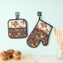 Hermoso floral de Navidad y piñas