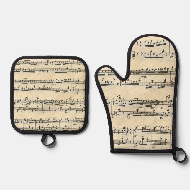 Set De Manoplas Hoja de cosecha (Anverso)
