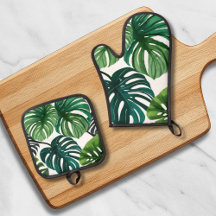 Hojas de Monstera | Acuarela Moderna Simple
