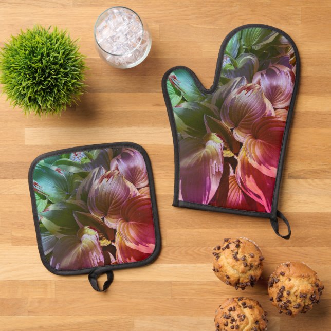 Set De Manoplas Hostas (De arriba hacia abajo)