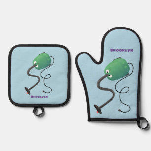 Set De Manoplas Humor del personalizado de aspiradora de cuajo