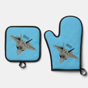 Set De Manoplas Ilustracion de personalizado de aviones de combate