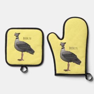 Set De Manoplas Ilustracion de personalizado de pájaro silvestre d