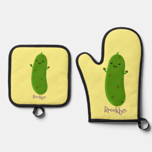 Set De Manoplas Ilustracion de personalizado de piquetes alegres