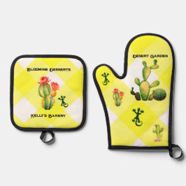 Set De Manoplas Jardín del desierto