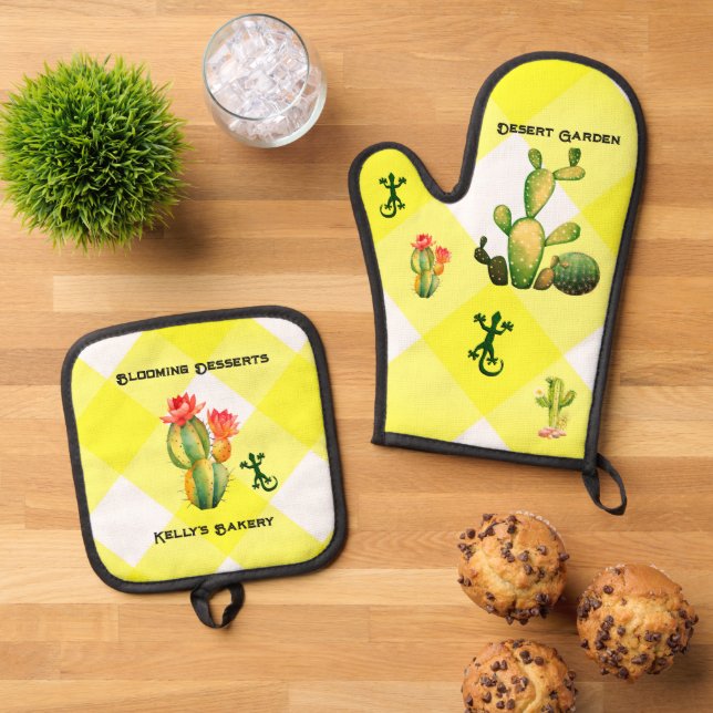 Set De Manoplas Jardín del desierto (De arriba hacia abajo)