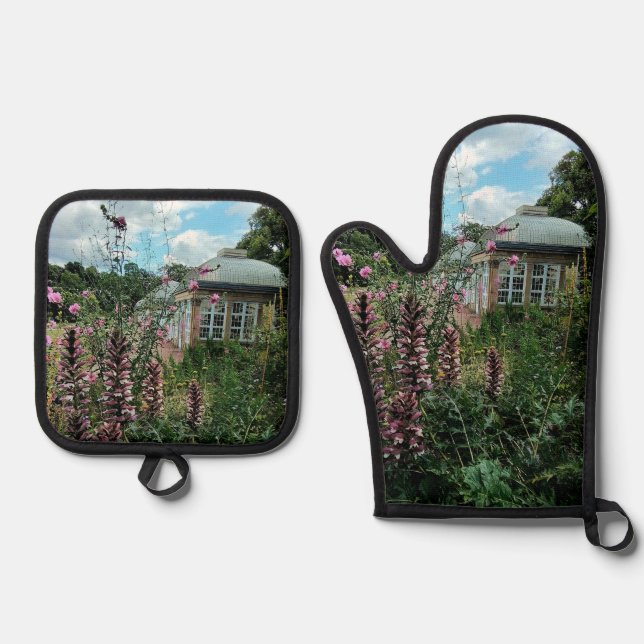 Set De Manoplas Jardines botánicos (Anverso)