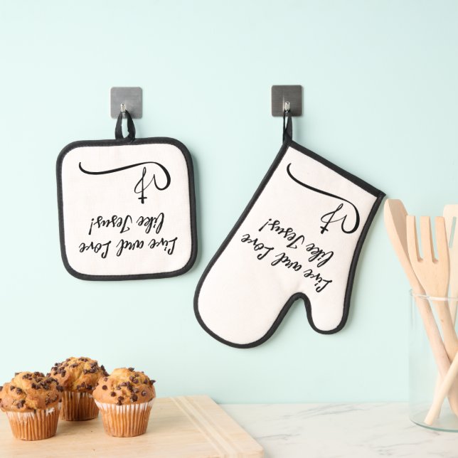 Set De Manoplas Jesus Oven Mitt y Pot Holder (Insitu (colgante))