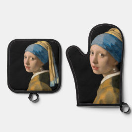 Set De Manoplas Johannes Vermeer, Chica de Pearl Earring