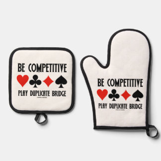 Set De Manoplas Juega Competitivo Bridge Duplicado Palos de Cartas
