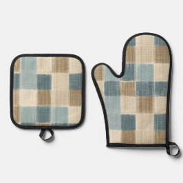 Set De Manoplas Juego de Charm Oven Mitt y Pot Holder
