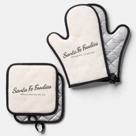 Set De Manoplas Juego de guantes de horno y salvamanteles