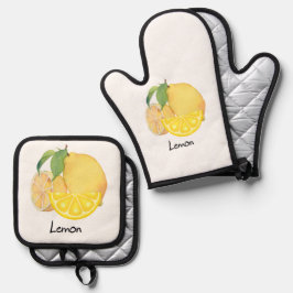 Set De Manoplas Juego de guantes para horno y salvamanteles en un 