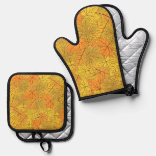 Set De Manoplas Juego de Holder de Oven Mitt & Pot