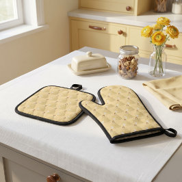 Set De Manoplas Juego de Manopla para Horno y Salvamanteles Belle