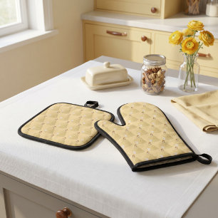 Set De Manoplas Juego de Manopla para Horno y Salvamanteles Belle