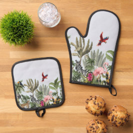 Set De Manoplas Juego de manopla para horno y salvamanteles de jun