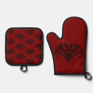 Set De Manoplas Juego de manopla y salvamanteles con estampado de 