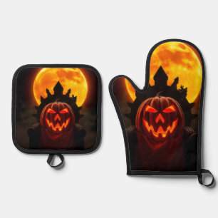 Set De Manoplas Juego de manoplas para horno Eclipse del Rey Calab