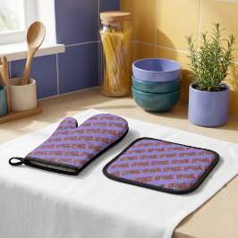 Set De Manoplas Juego de manoplas y agarraderas para horno Peace